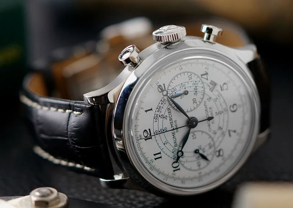 Baume & Mercier Capeland Flyback Chronograph Watch Service and Repair
