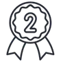2-Year Warranty badge